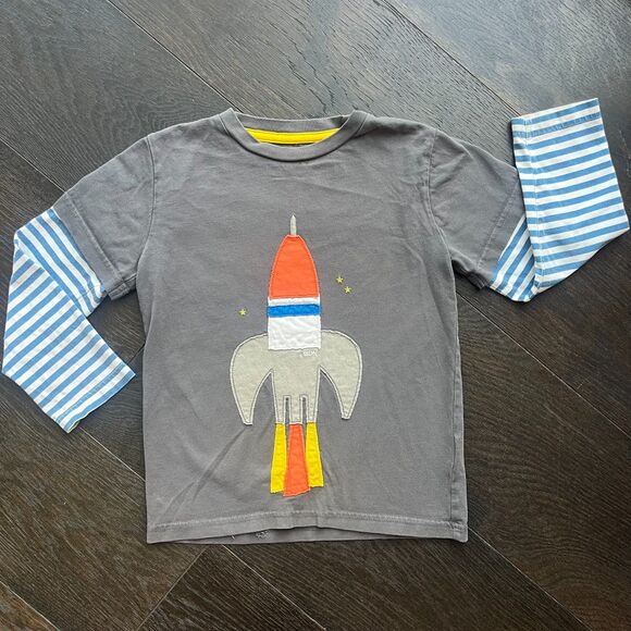 Boden Rocket Applique Shirt, size 5-6 yrs - Picture 1 of 6